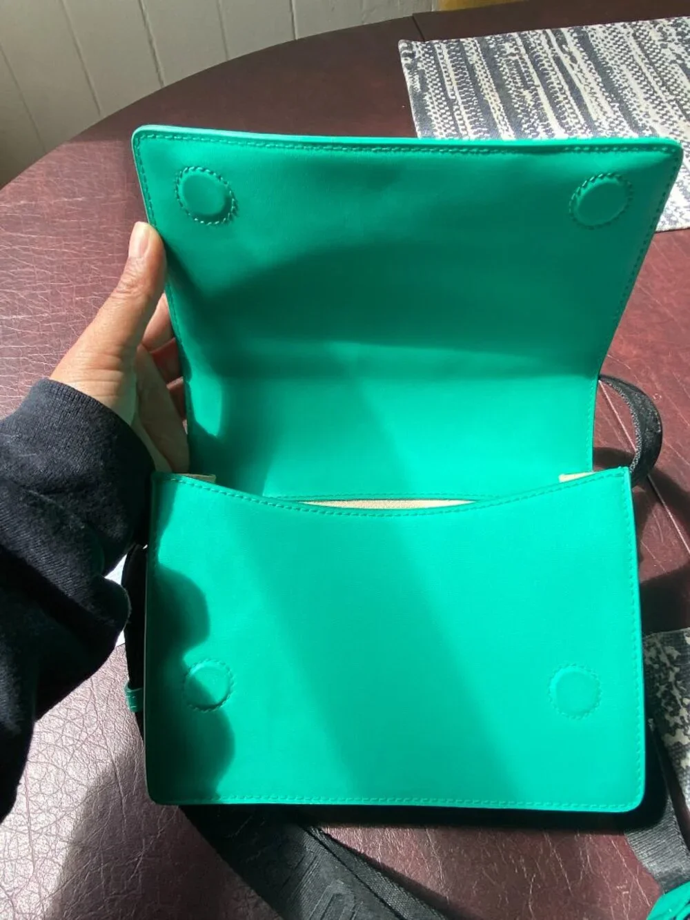 Vintage BAGGU Turquoise shoulder/crossbody bag